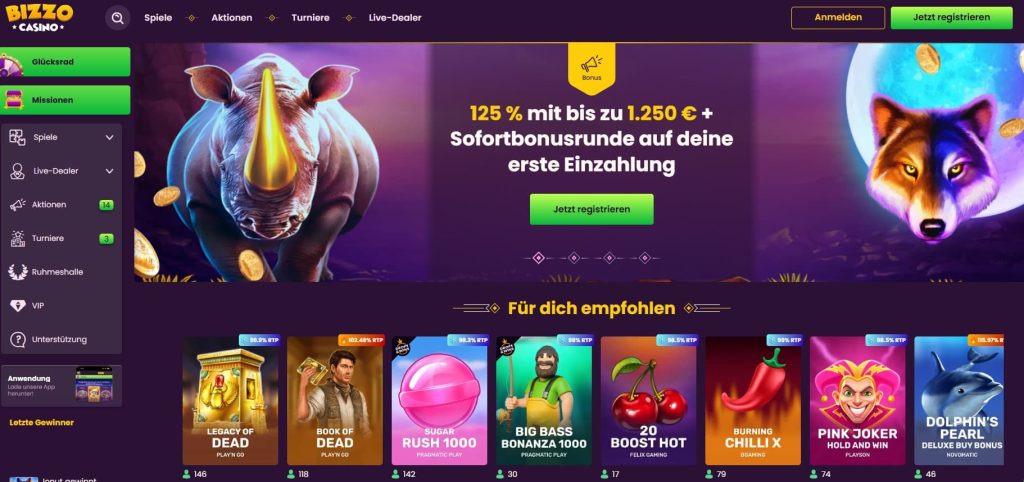 bizzo casino